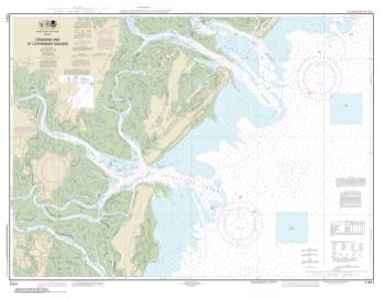 Chart 11511 Ossabaw and St Catherines Sounds