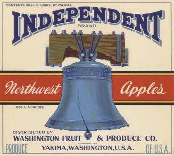 Independent Brand Northwest Apples (White)