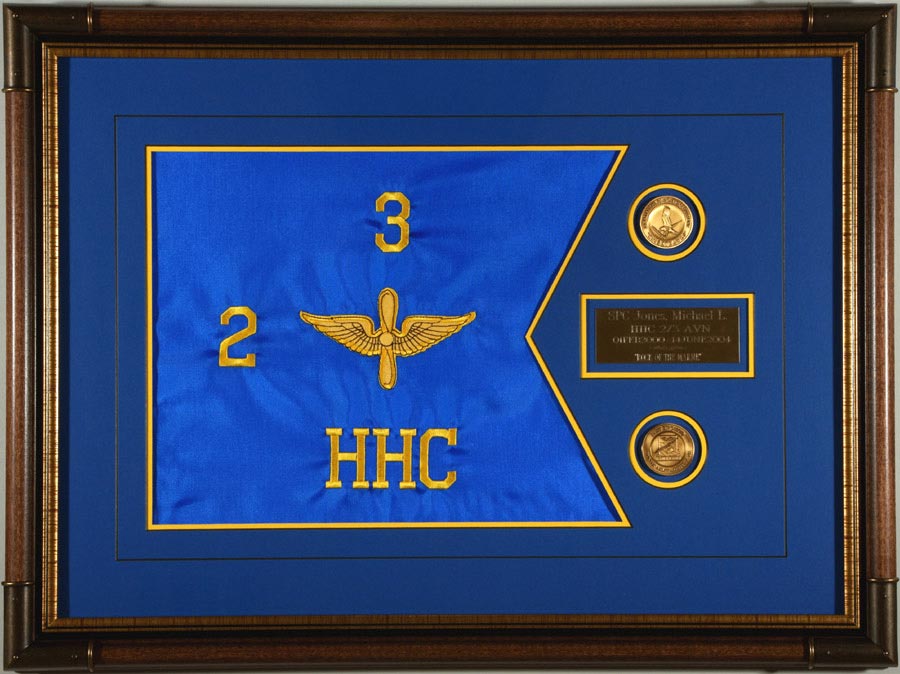 Aviation Guidon With Coins