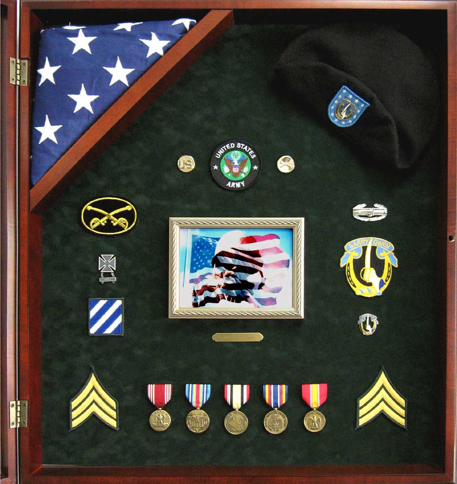 Flag Display Shadowbox